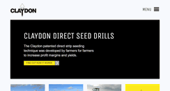 Desktop Screenshot of claydondrills.com