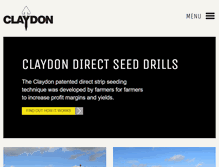 Tablet Screenshot of claydondrills.com